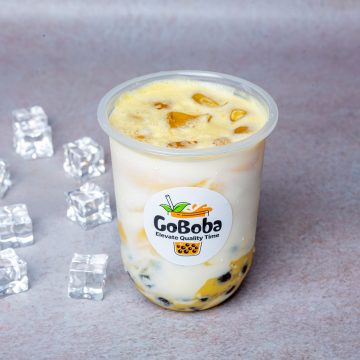 301_Mango Cheese Cream Boba Tea